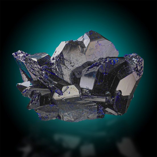 Azurite-Easter Pocket | Tsumeb Mine (Tsumcorp Mine) | Tsumeb | Otjikoto Region | Namibia